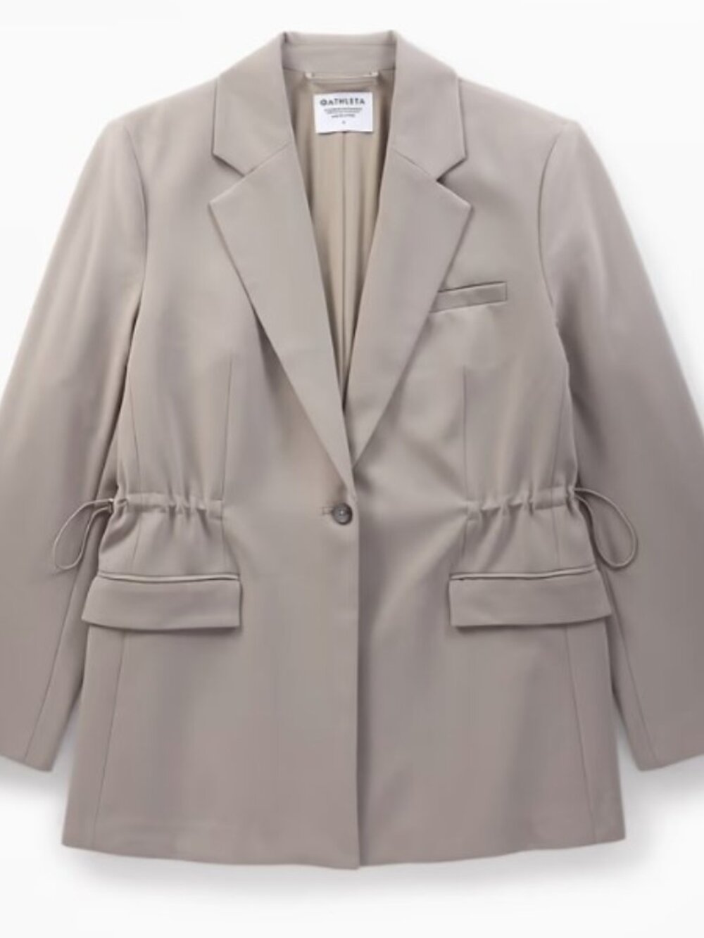 NWOT ATHLETA - MVP Blazer in Mushroom - Sz 16